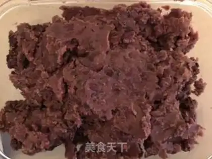 Make Bread machine red bean sand step 2