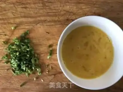 Make Egg sausage powder step 1