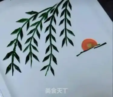 Make Qing Qing willow step 4