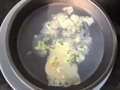 Make Egg sausage powder step 5