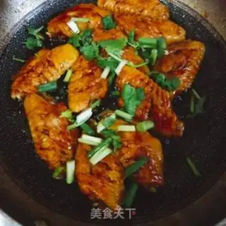 Make Red chicken wings step 7