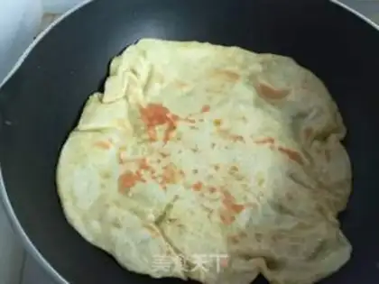 Make Onion omelet step 15