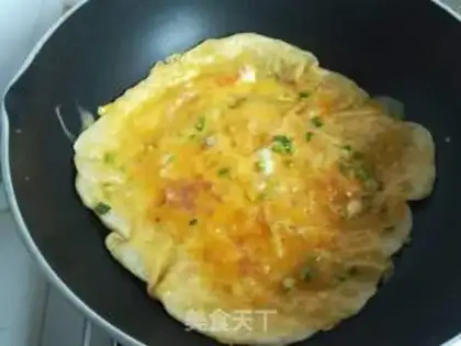 Make Onion omelet step 16