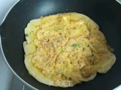 Make Onion omelet step 18