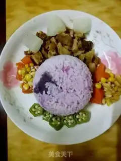 Make Pork with rice step 5