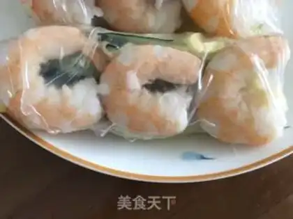 Make Viet Nam Spring Roll step 6