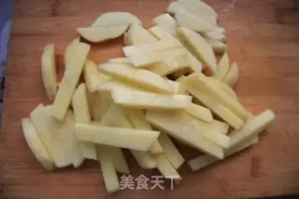 Make Potato fries step 0