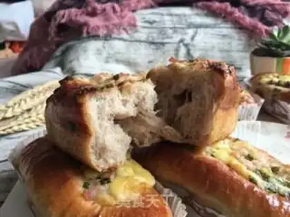 Make Black Mac bacon cheese bread step 26