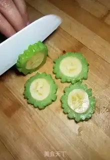 Make Honey banana bitter melon step 5