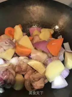 Make Curry chicken step 4