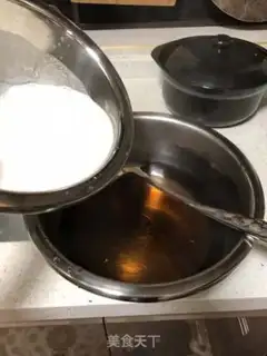 Make Red bean hoof cake step 3