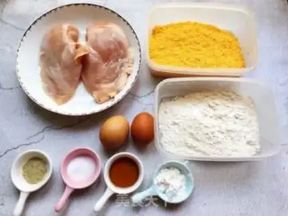 Make Powder rice step 0