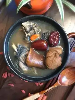 Make Wild fungus chicken soup step 12