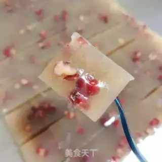 Make Red bean hoof cake step 12