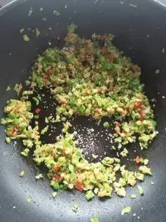 Make Green peppers step 4