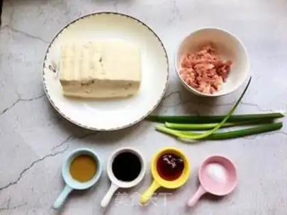 Make Tofu tofu steamed eggs step 0