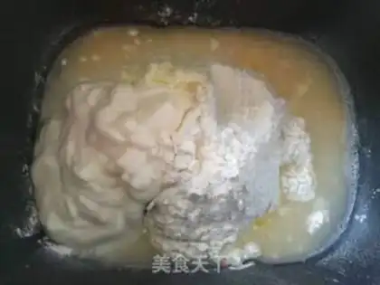 Make Bean roll bread step 0