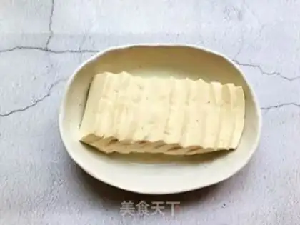 Make Tofu tofu steamed eggs step 2