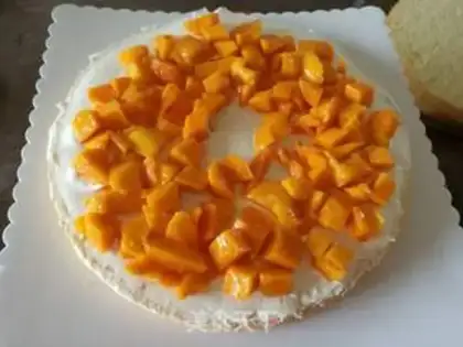 Make Butter birthday cake step 6