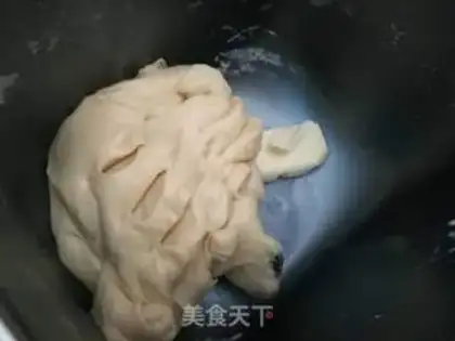 Make Bean roll bread step 2