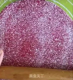 Make Pink Mountain Roll step 7