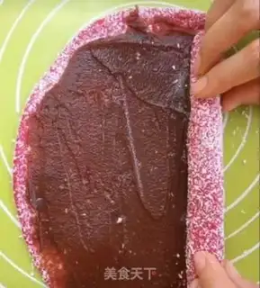 Make Pink Mountain Roll step 9