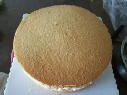 Make Butter birthday cake step 10