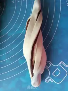 Make Bean roll bread step 11