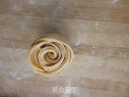 Make Plumbs, yellow roses step 14