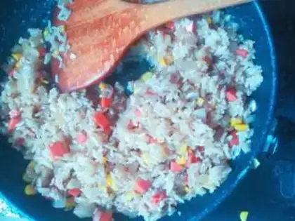 Make Fried rice step 8