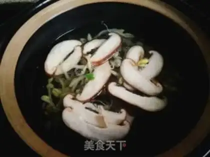 Make Duck blood fan soup step 3