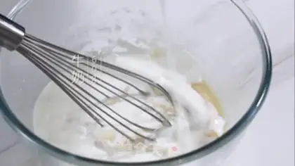 Make Old breakfast cake step 1