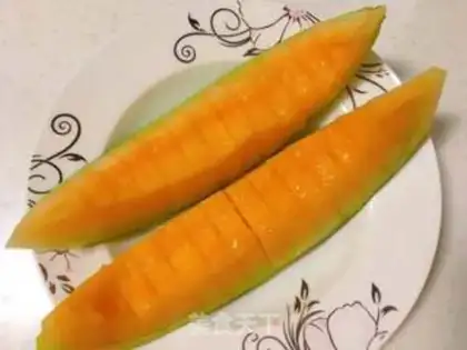 Make The chum of the melon step 2
