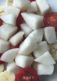 Make Ice and fruit salad step 2