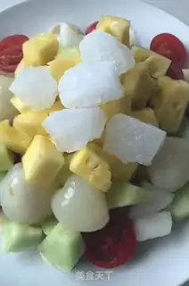 Make Ice and fruit salad step 6