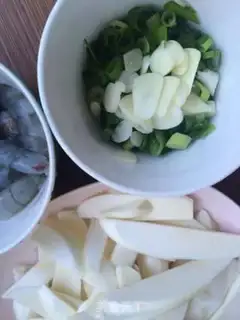 Make Shrimp is white step 1