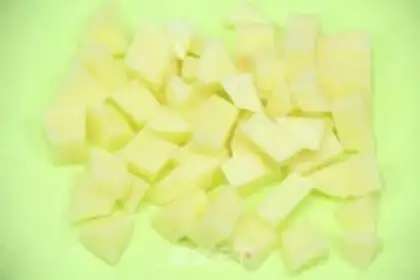 Make Autumn mashed egg rolls step 2