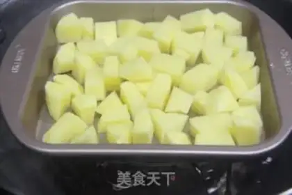 Make Autumn mashed egg rolls step 3