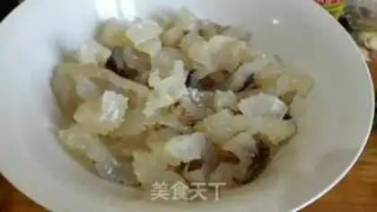 Make Burning sea cucumbers step 1