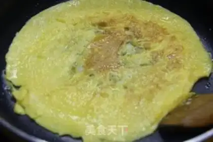 Make Autumn mashed egg rolls step 6