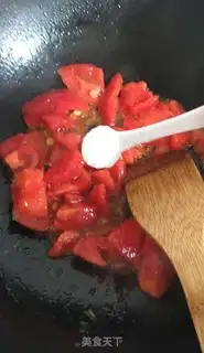Make Potato noodles with tomato beef step 2