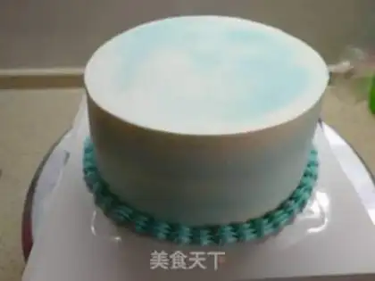 Make A mermaid princess cake step 7
