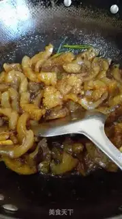 Make Burning sea cucumbers step 5
