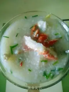 Make Crab congee step 4
