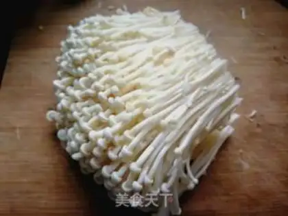 Make Frozen needle mushrooms step 0