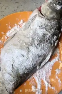 Make Red-burned mackerel step 2