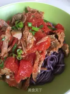 Make Potato noodles with tomato beef step 9