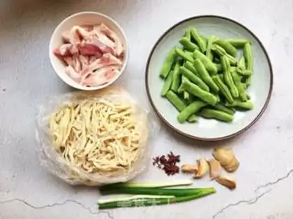 Make Bean bean noodle step 0