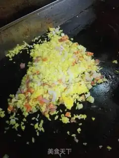 Make Gold shrimp fried rice step 2