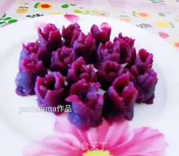 Make Spaghetti flowers step 8